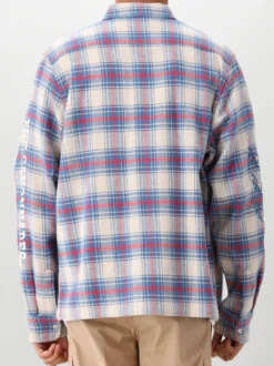 Pal Sporting Goods Overhemd Blauw Swing For The Fences Flannel