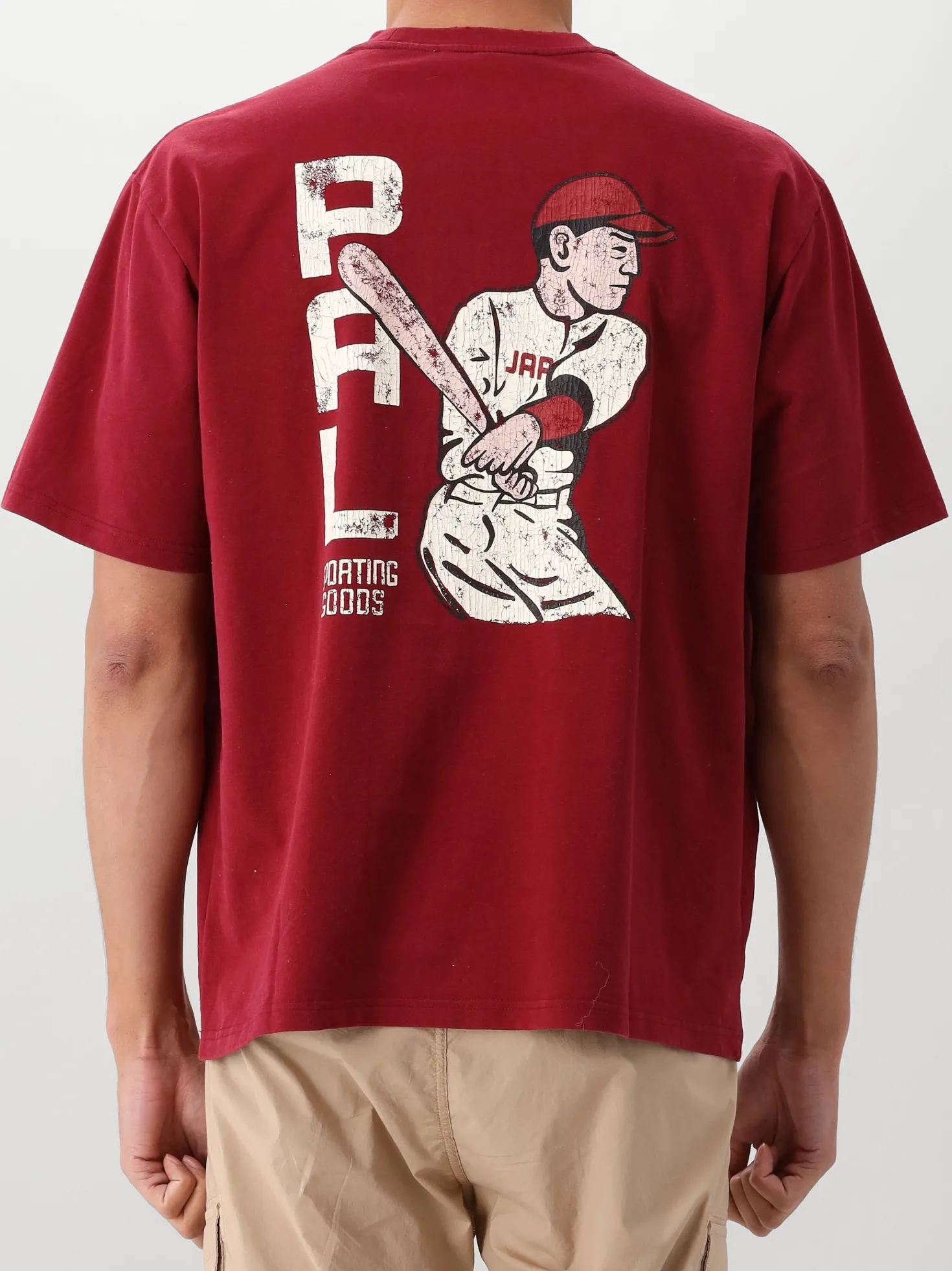 Pal Sporting Goods T-Shirt Bordeaux Rood Dasha