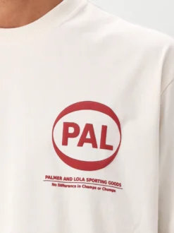 PAL Sporting Goods T-shirt Gebroken Wit Pre Game