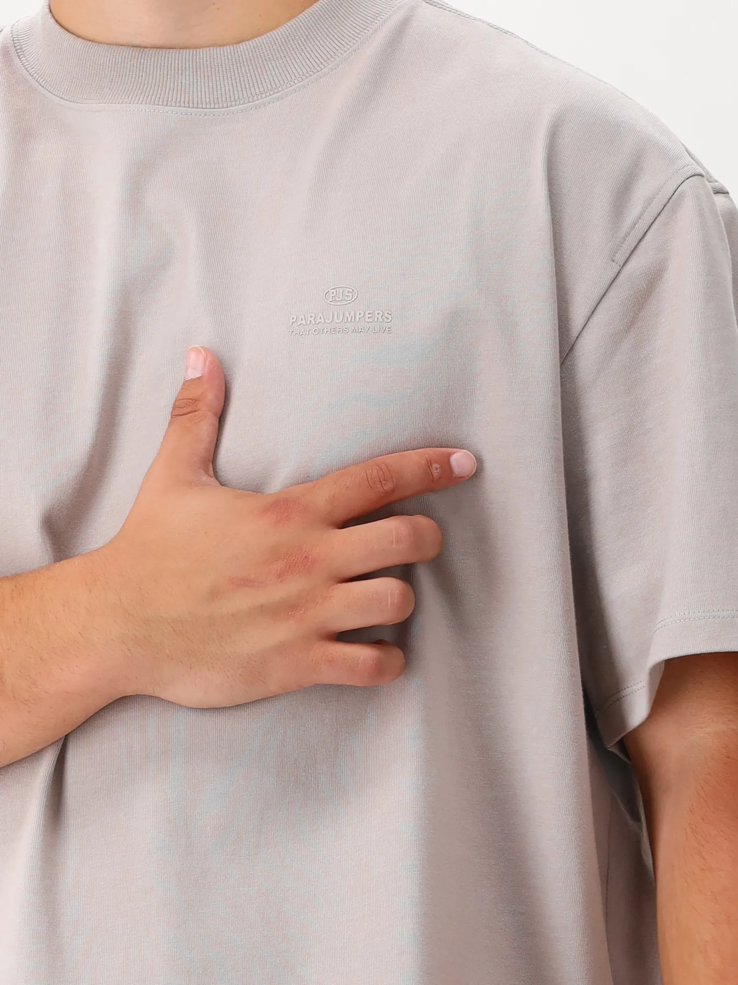 Parajumpers T-shirt Beige Reg Tee