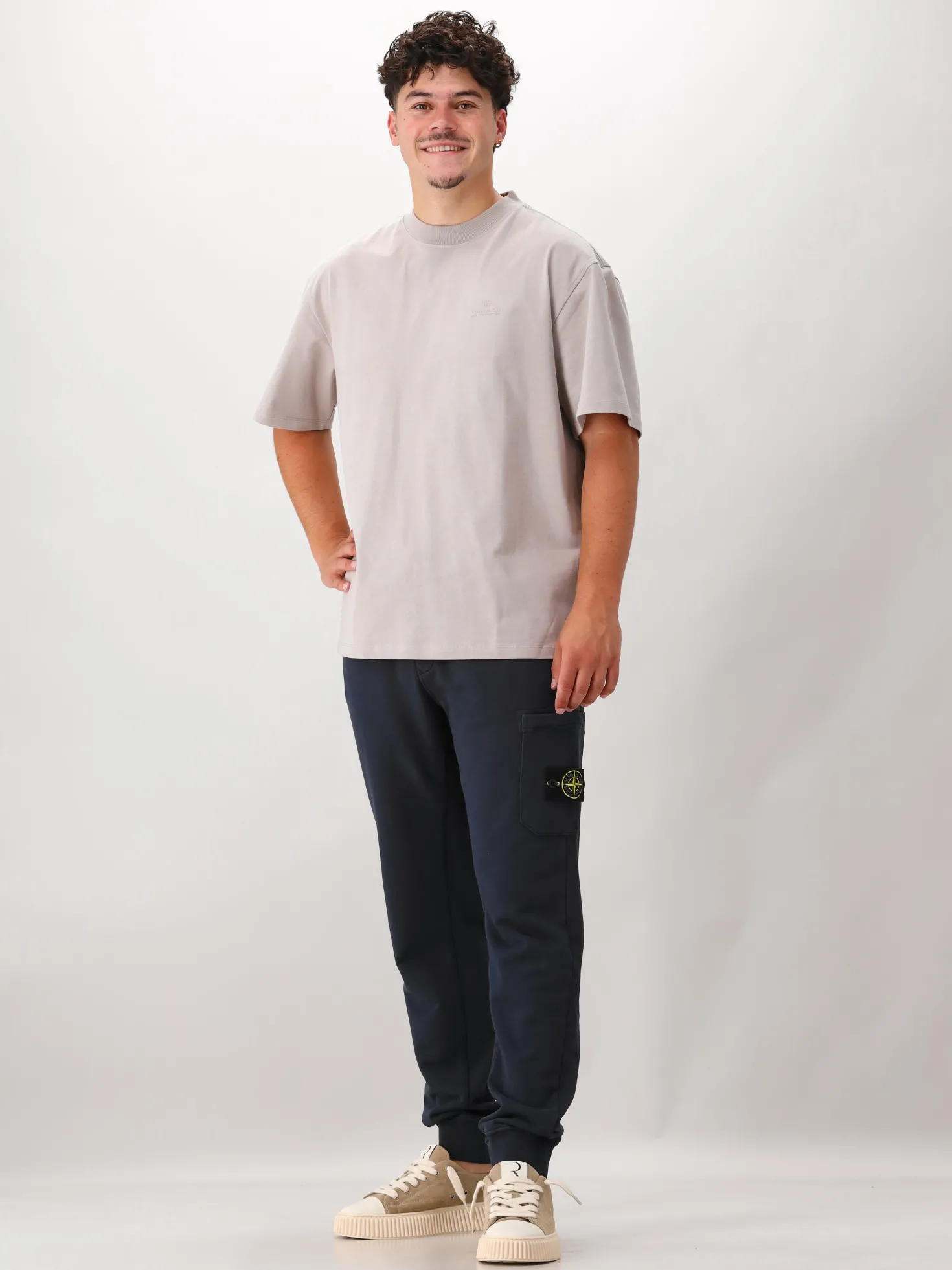 Parajumpers T-shirt Beige Reg Tee