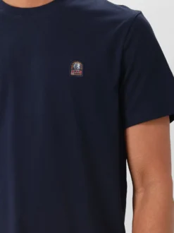 Parajumpers T-shirt Blauw Patch