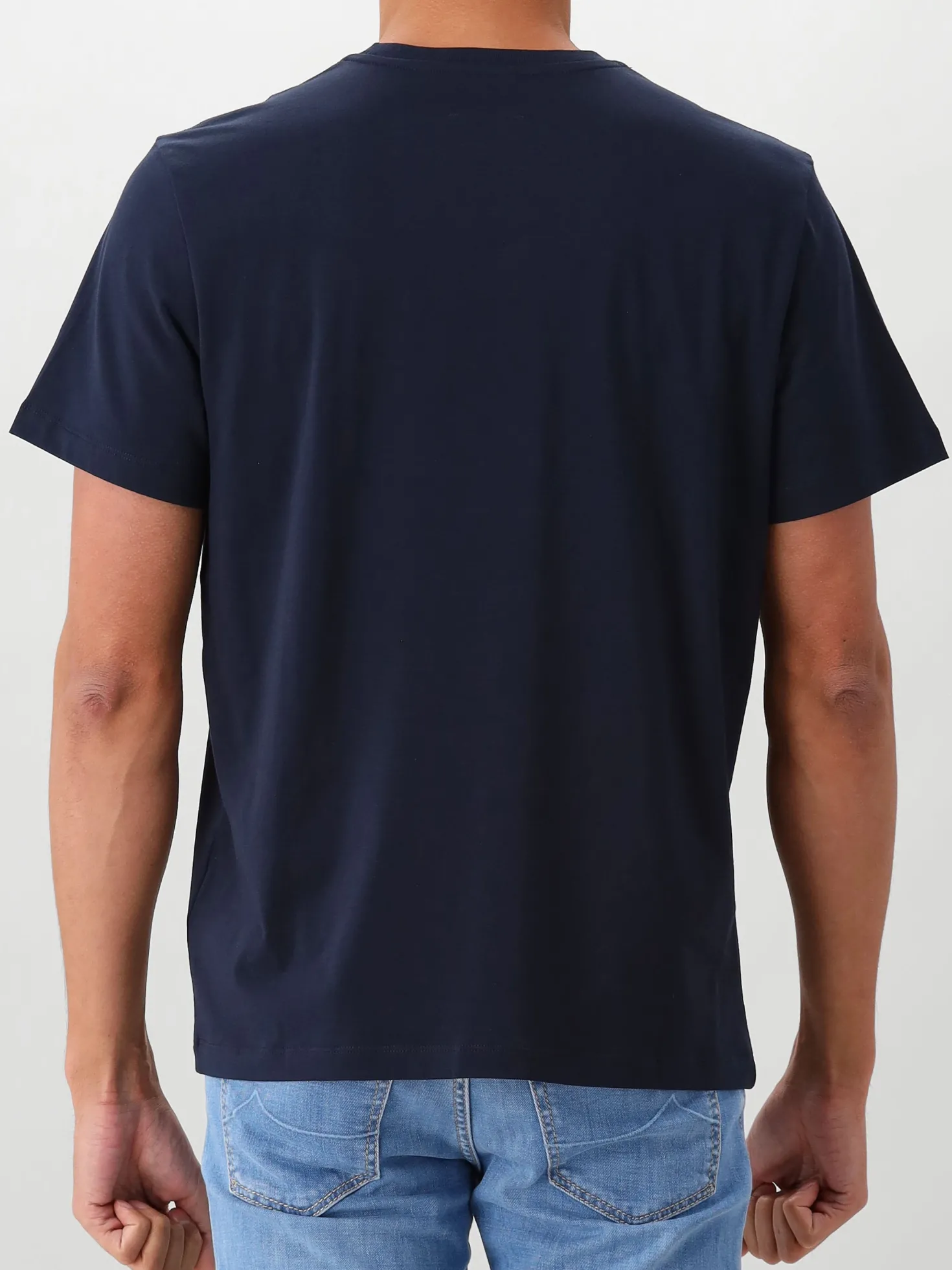 Parajumpers T-shirt Blauw Patch
