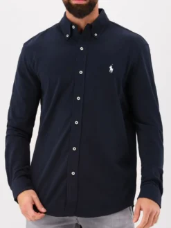 Polo Ralph Lauren Overhemd Blauw Featherweight