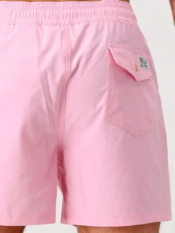 Polo Ralph Lauren Zwembroek Roze Traveler Slim Fit