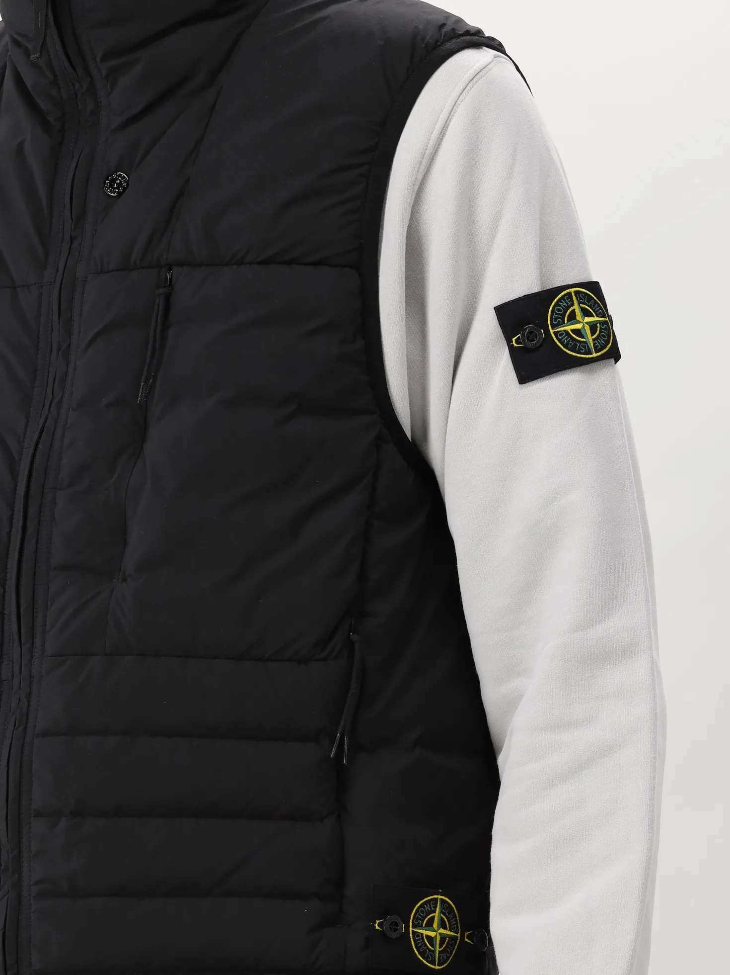 Stone Island Bodywarmer Zwart