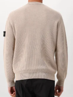 Stone Island Gebreide Trui Beige