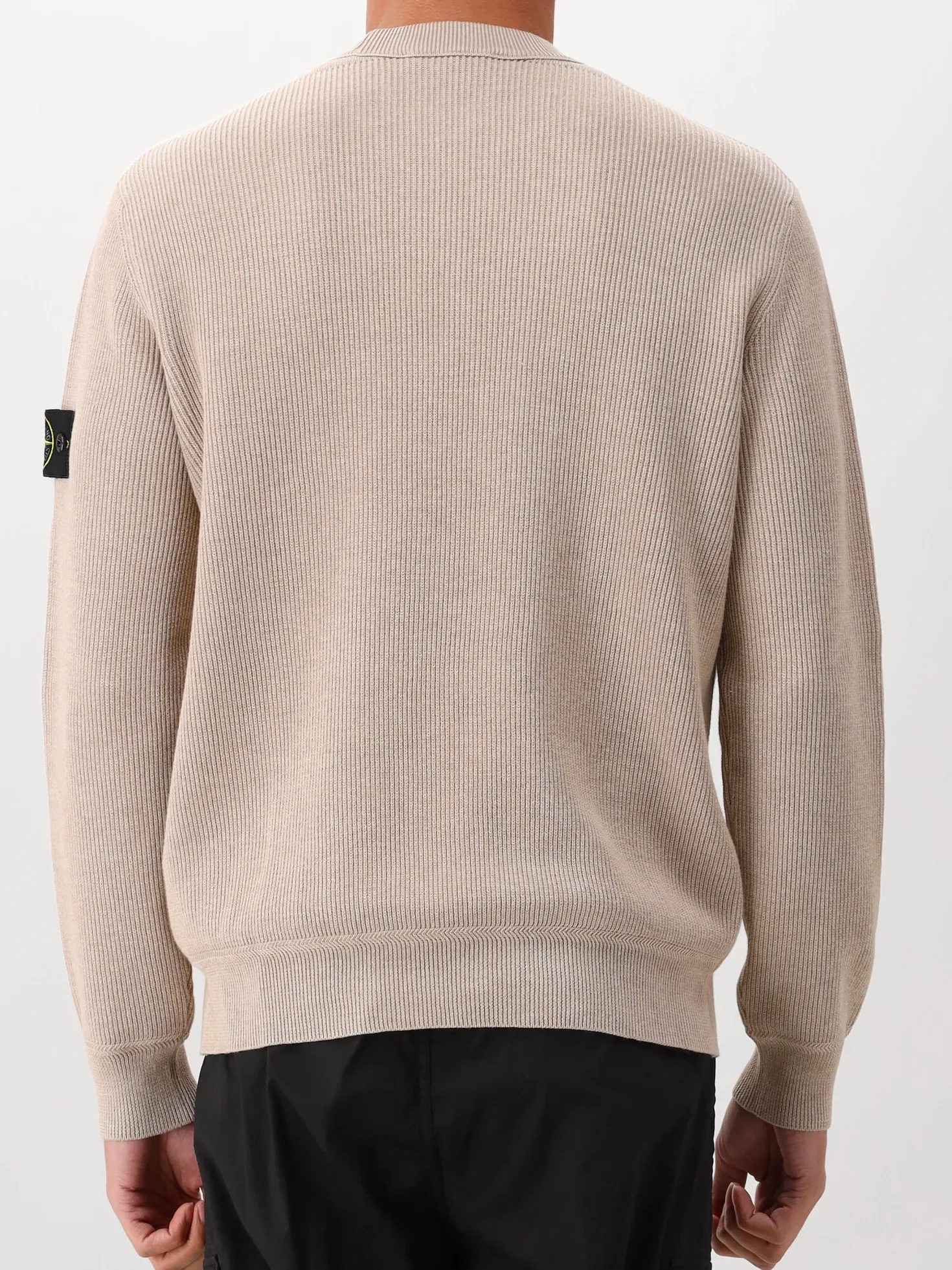 Stone Island Gebreide Trui Beige