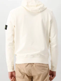 Stone Island Hoodie Gebroken Wit