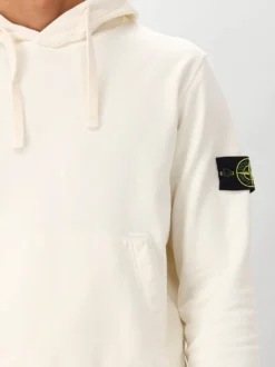 Stone Island Hoodie Gebroken Wit
