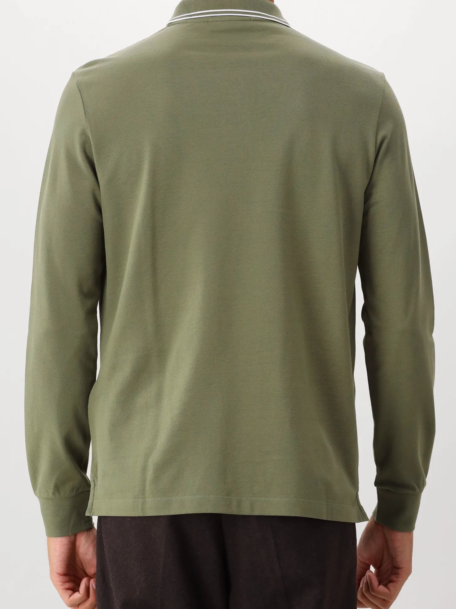 Stone Island Longsleeve Polo Green 2SL18