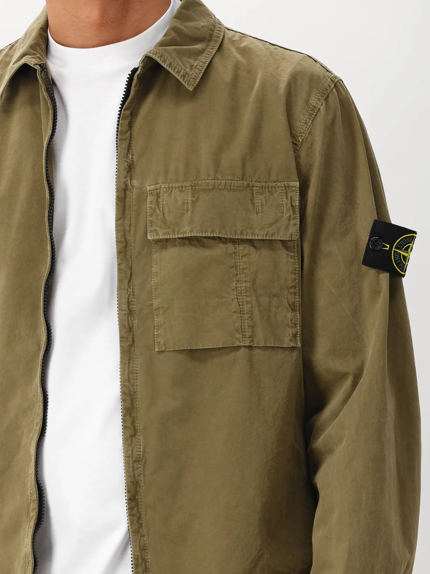 Stone Island Overshirt Groen