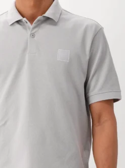 Stone Island Polo Grijs Ghost