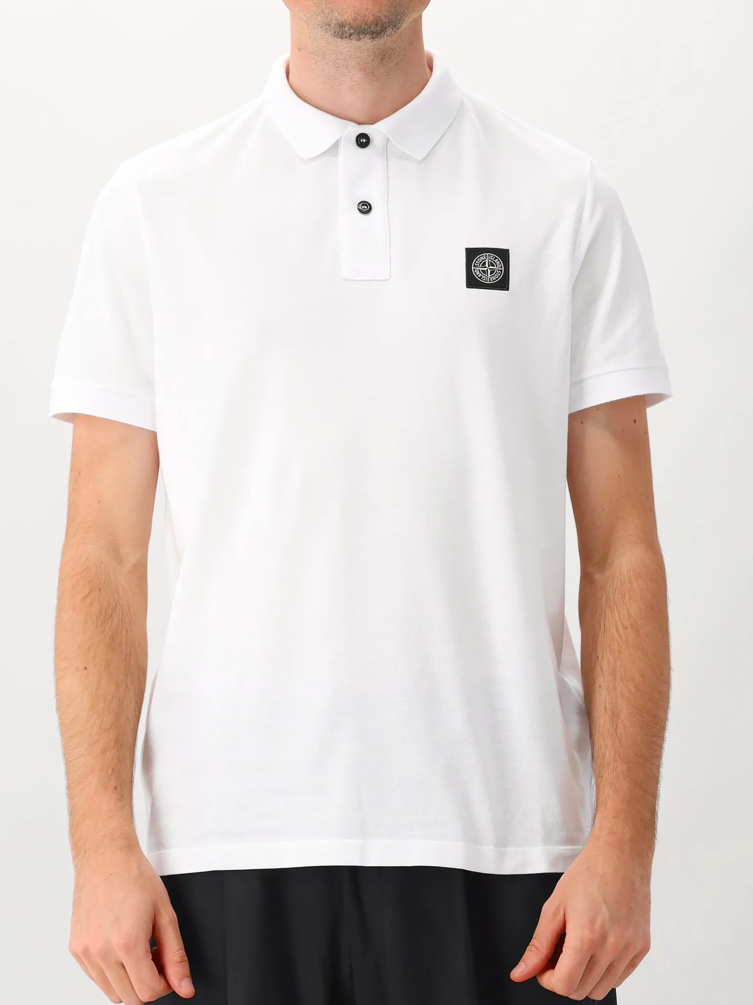 Stone Island Polo Wit