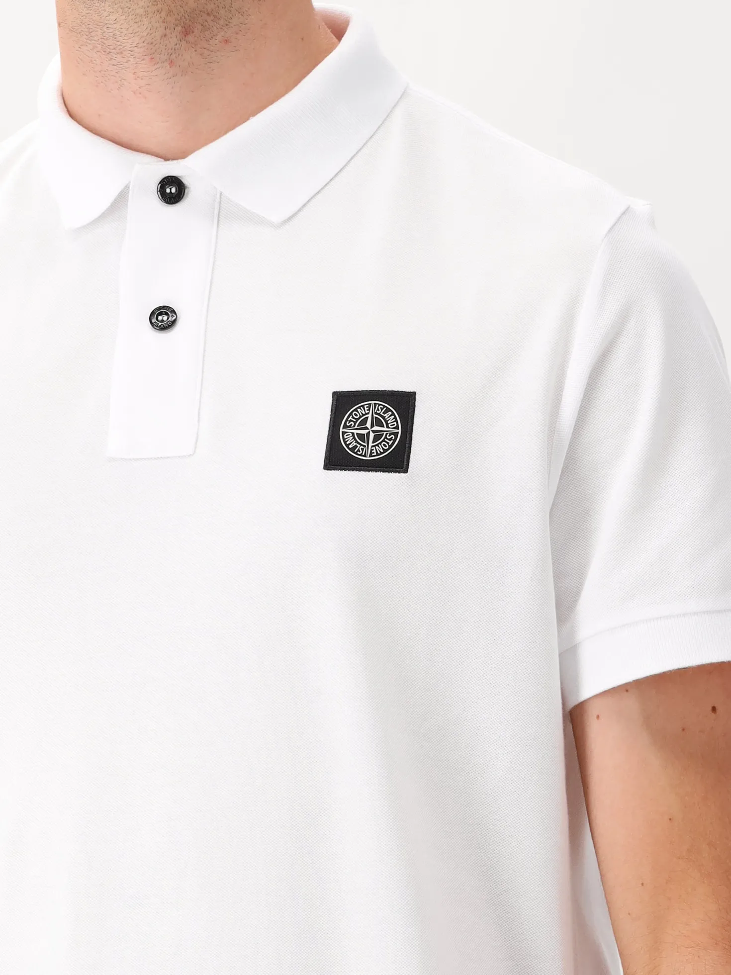 Stone Island Polo Wit