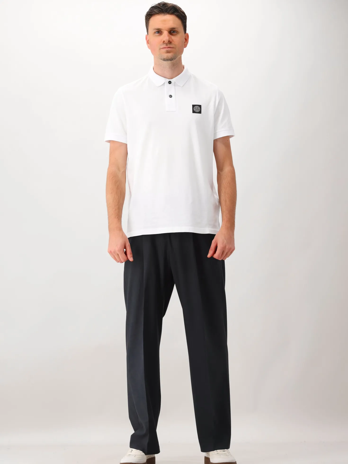 Stone Island Polo Wit