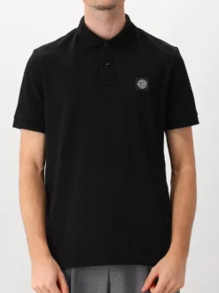 Stone Island Polo Zwart
