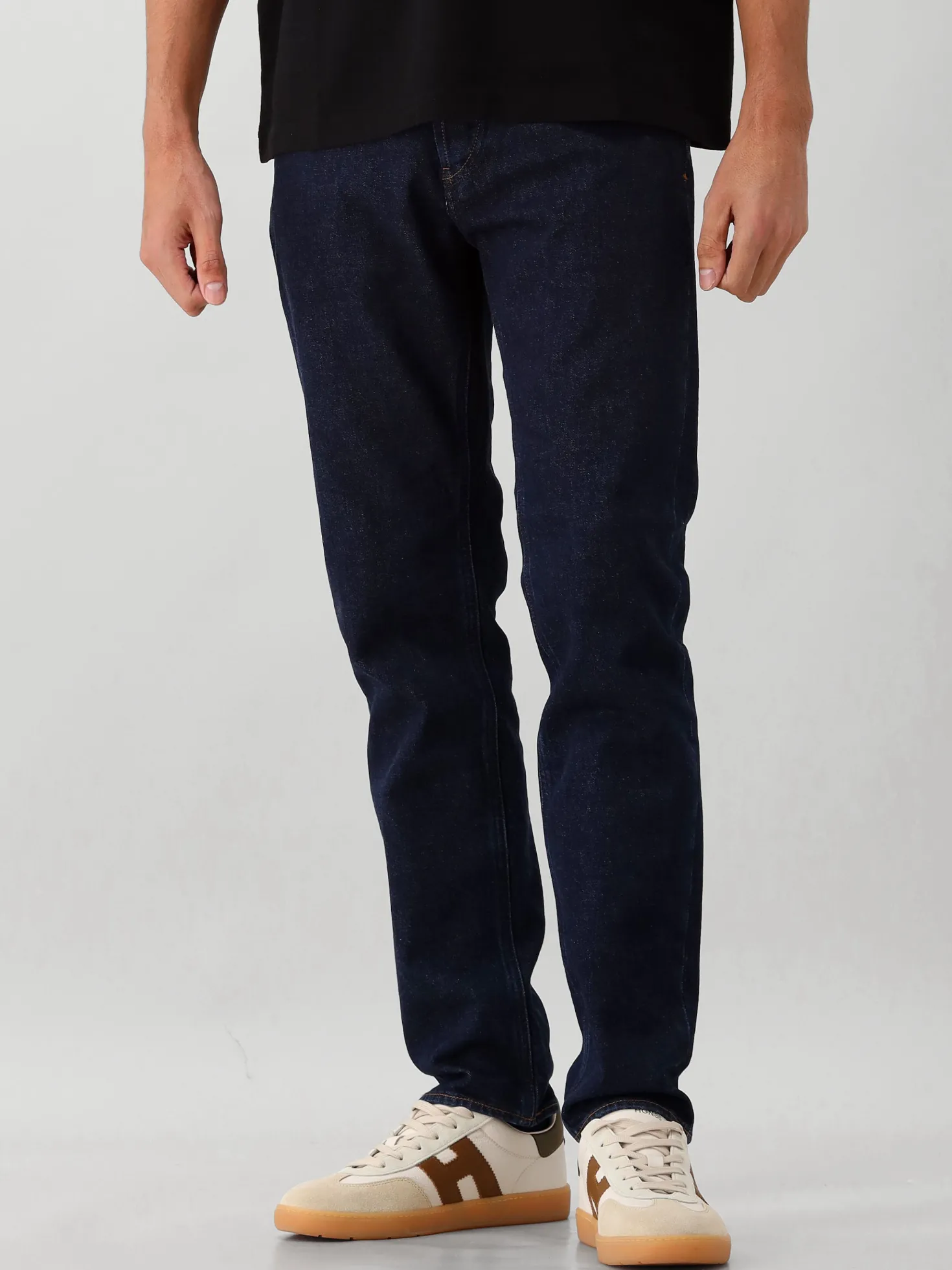 Stone Island Slimfit Jeans Blauw