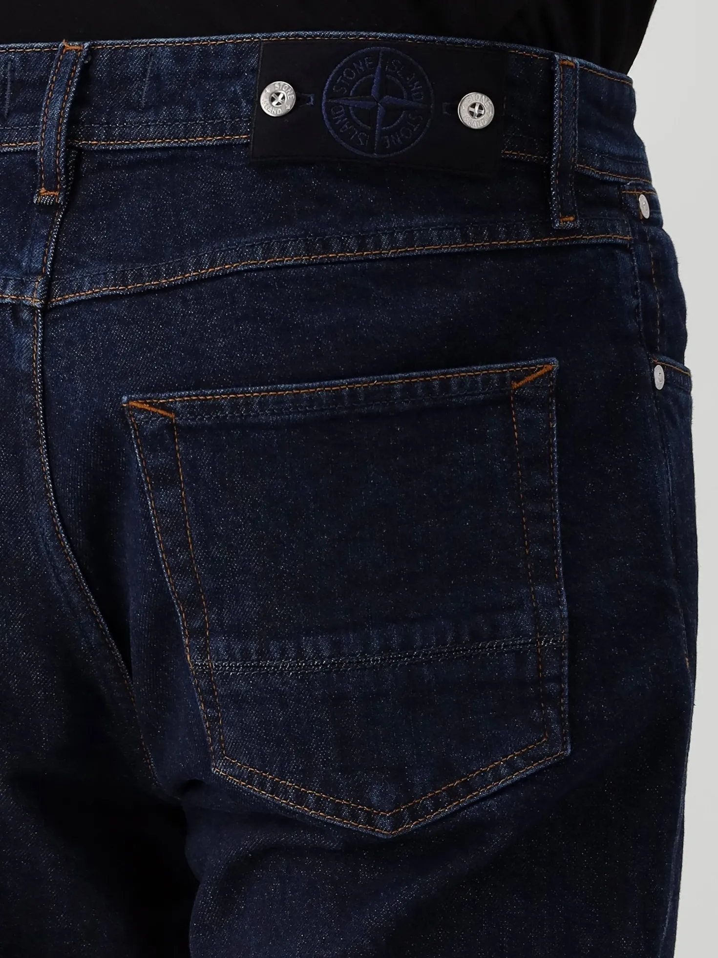 Stone Island Slimfit Jeans Blauw