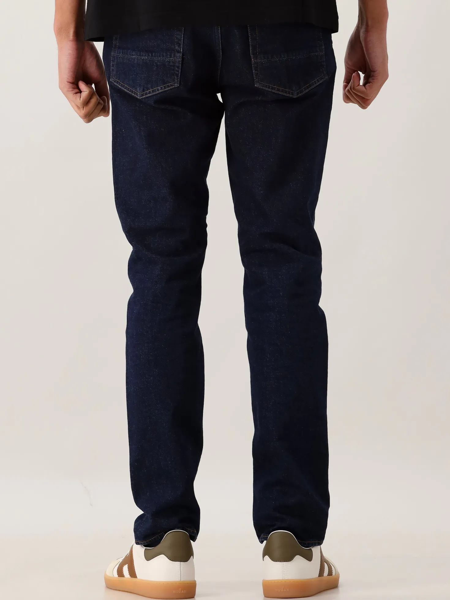 Stone Island Slimfit Jeans Blauw