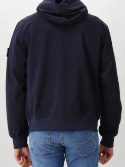 Stone Island Softshell Jas Blauw