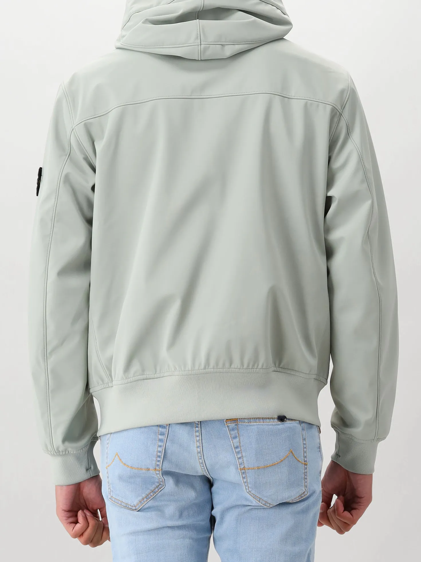 Stone Island Softshell Jas Groen