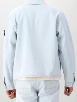 Stone Island Spijkerjas Blauw Biker Jacket