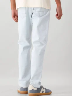 Stone Island Straight Fit Jeans Blauw