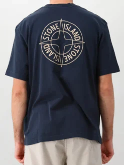 Stone Island T-Shirt Blauw