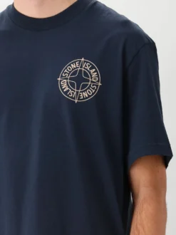 Stone Island T-Shirt Blauw