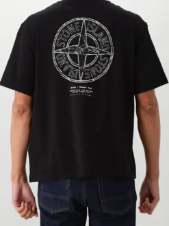 Stone Island T-Shirt Zwart