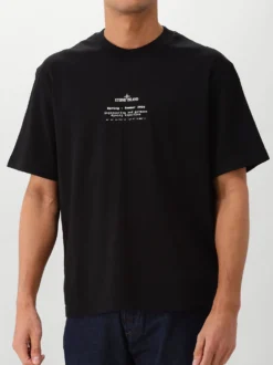 Stone Island T-Shirt Zwart