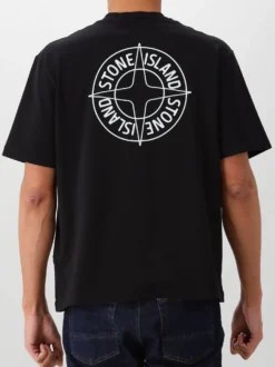 Stone Island T-Shirt Zwart
