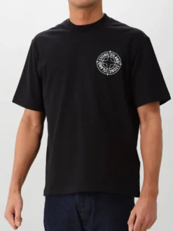 Stone Island T-Shirt Zwart