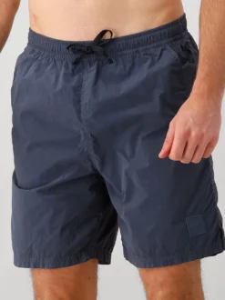 Stone Island Zwembroek Blauw Ghost