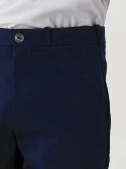 Valenza Korte Broek Blauw Supima Bermuda Shorts Navy