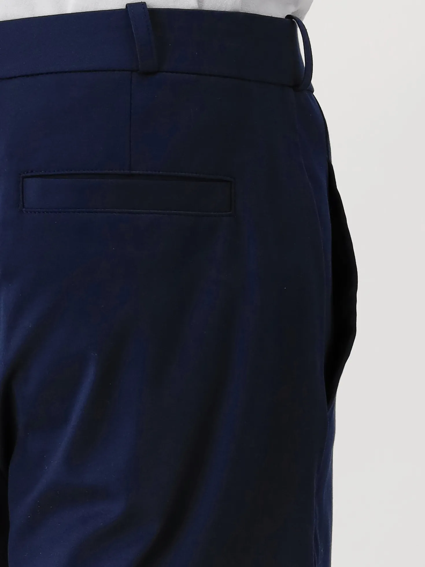 Valenza Korte Broek Blauw Supima Bermuda Shorts Navy