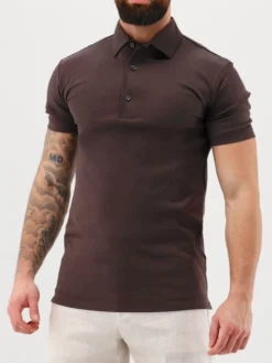 Valenza Polo Supima Polo Schiller Ebony Brown