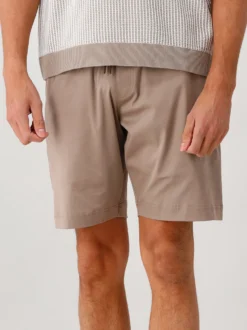 Valenza Short Bruin Interlock Supima Sport Shorts Lead Grey 68