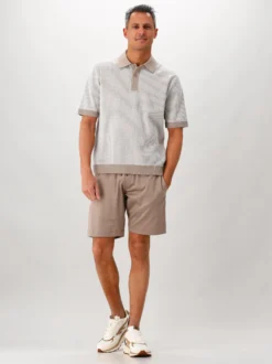 Valenza Short Bruin Interlock Supima Sport Shorts Lead Grey 68