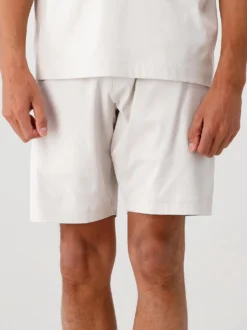 Valenza Short Grijs Interlock Supima Sport Shorts Pearl Grey 15