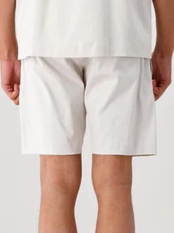 Valenza Short Grijs Interlock Supima Sport Shorts Pearl Grey 15
