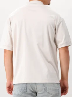 Valenza T-Shirt Beige Heavy Supima Oversized