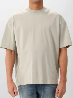 Valenza T-shirt Groen Interlock Supima Oversized