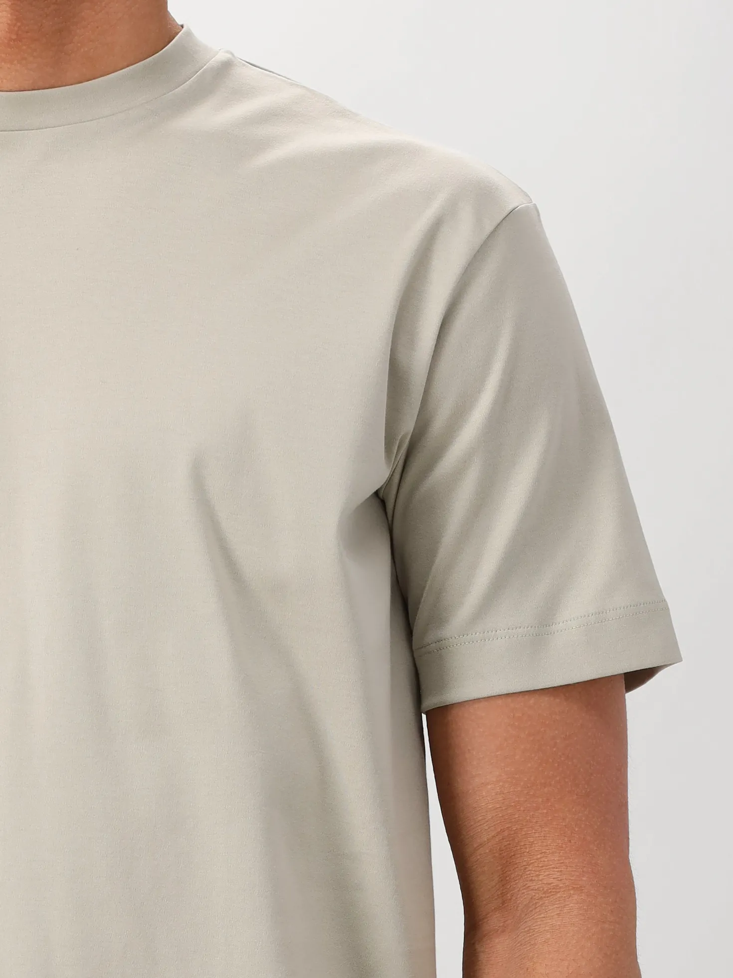 Valenza T-shirt Groen Interlock Supima 1001