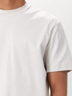 Valenza T-shirt Interlock Supima Pearl Grey