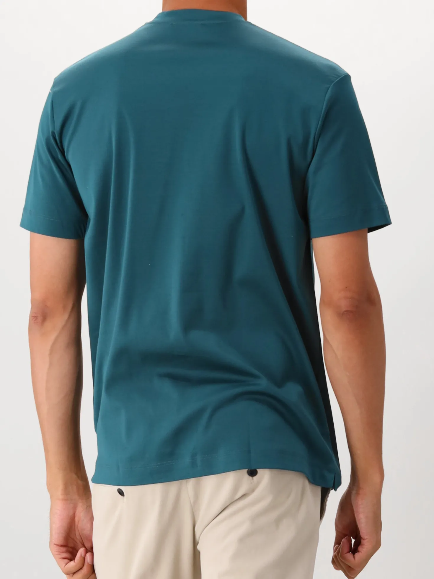 Valenza T-shirt Interlock Supima Petrol