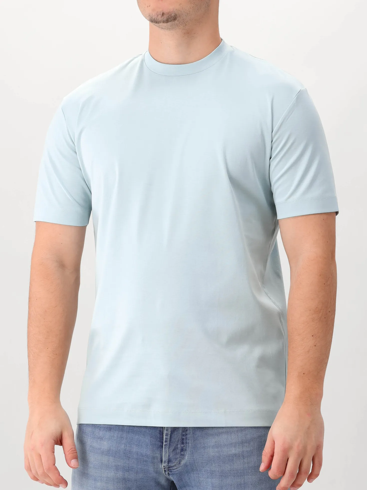 Valenza T-shirt Interlock Supima Angel Blue