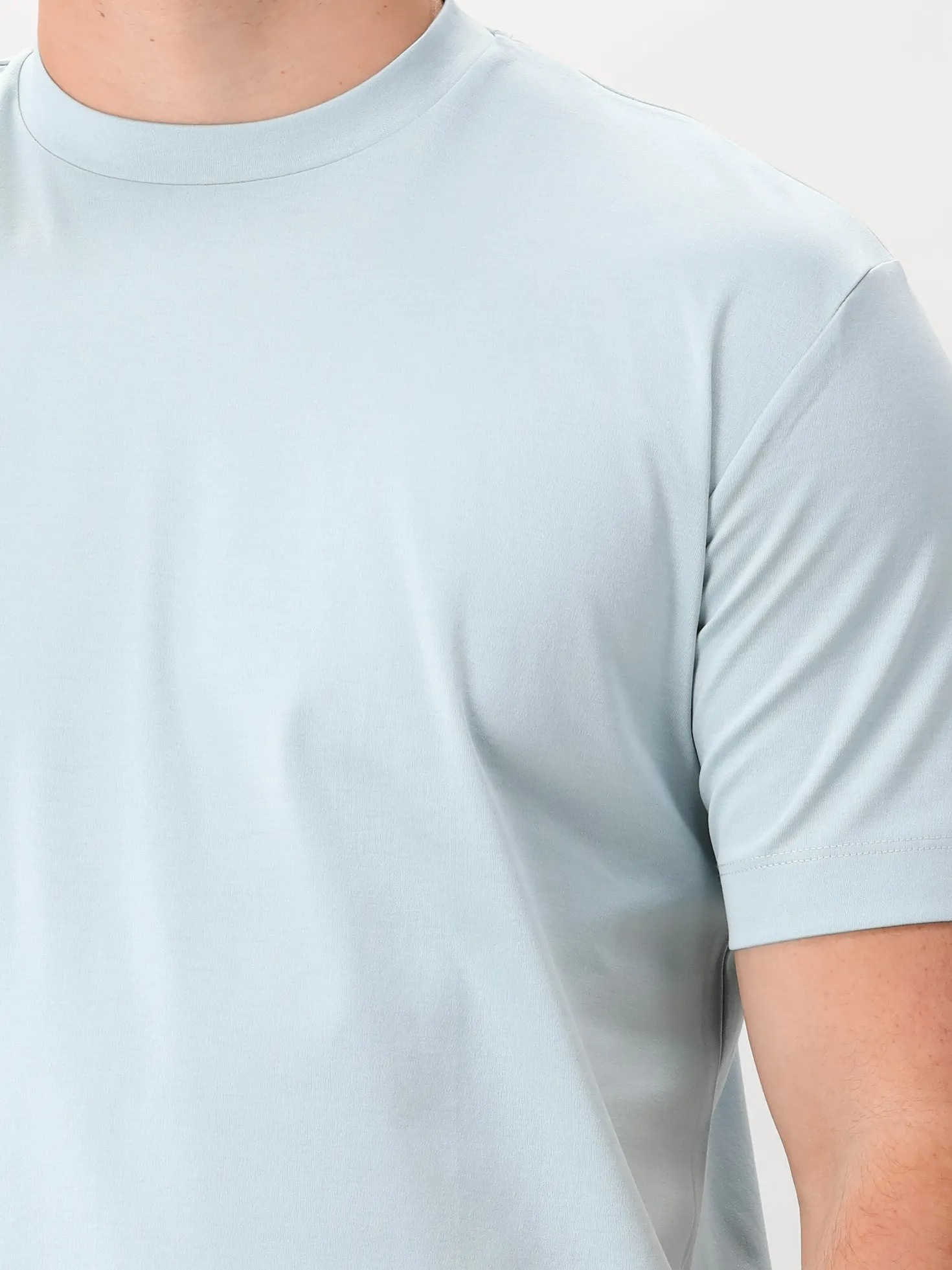 Valenza T-shirt Interlock Supima Angel Blue