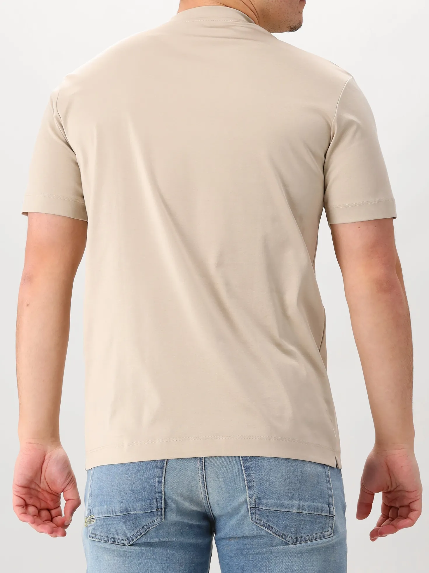 Valenza T-shirt Interlock Supima Beige